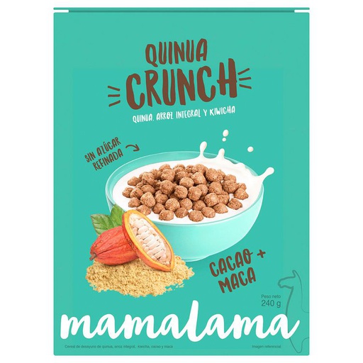 [7758879000425] Mamalama Cereal Cacao Maca 240 gr