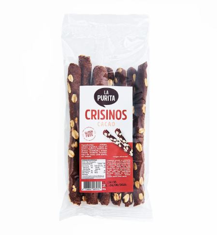 [736684997472] La Purita Crisinos Avena Cacao 80 gr