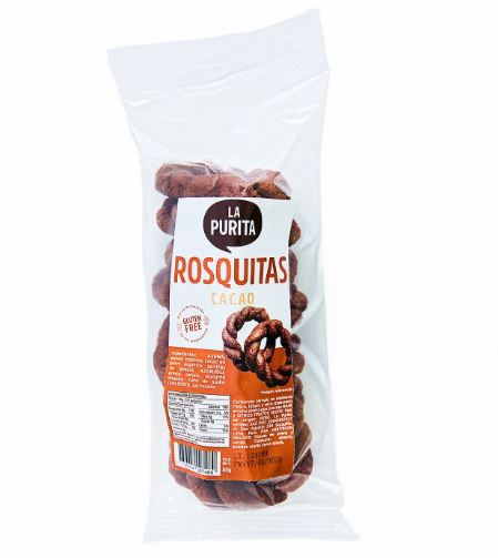 [736684997489] La Purita Rosquitas Avena Cacao 80 gr