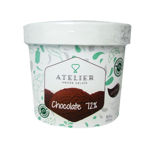 [7757582000081] Atelier Gelato Vegano Chocolate 500 ml
