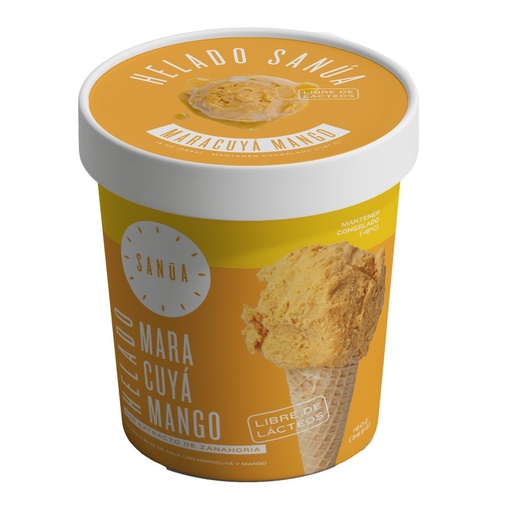 [7758464000342] Sanua Helado Maracuya Mango 16 oz