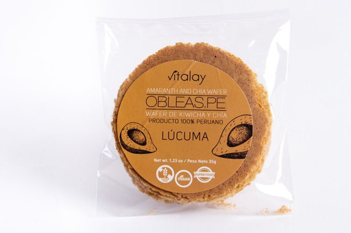 [7757999360730] Kasabe Obleas de Lucuma 35 gr