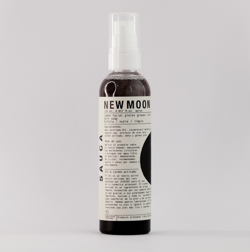 [44876] Sauca Jabon Facial Piel Grasa New Moon 120 ml