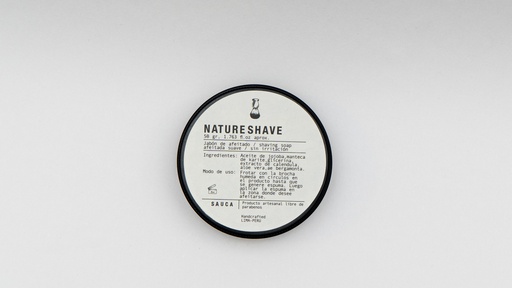 [44890] Sauca Men Jabon Afeitado Nature Shave 50 gr
