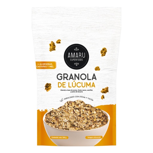 [7759699000114] Amaru Granola de Lucuma 200 gr