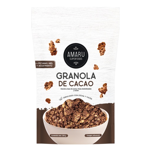 [7759699000152] Amaru Granola Cacao 200 gr