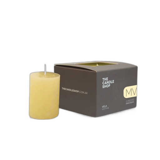 [7798239334296] The Candle Shop Vela Votiva Magnolia Vainilla
