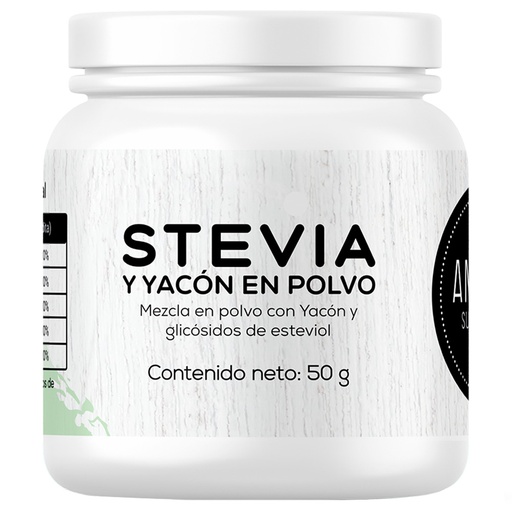 [7759699000770] Amaru Stevia Yacon Pote 50 gr