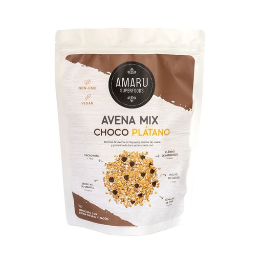 [7759699000367] Amaru Avena Mix Chocoplatano 400 gr