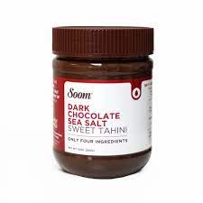 [718088347459] Soom Dark Chocolate Sea Sweet Tahini 350 gr