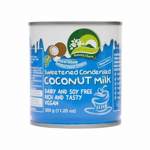[093856992193] Natures Charm Leche Condensada Coco 320 gr