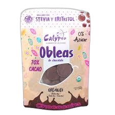[6141431856720] Chuncho Obleas 70% Stevia 150 gr