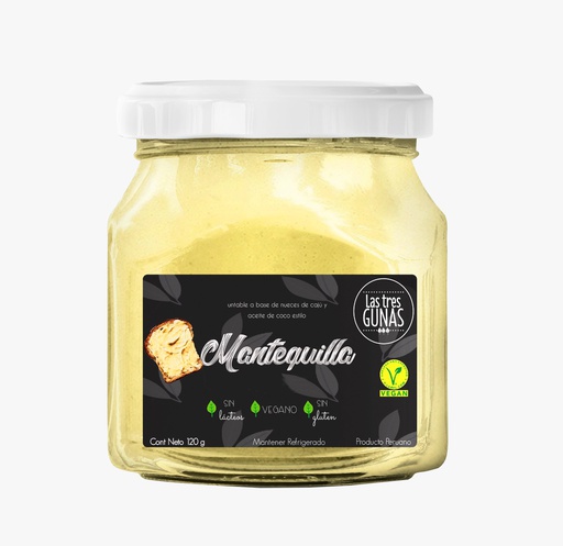 [781718829908] Las Tres Gunas Mantequilla Vegana Clasica 120 gr