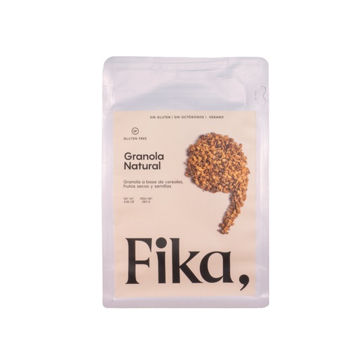 [726798327081] Fika Granola Natural 250 gr