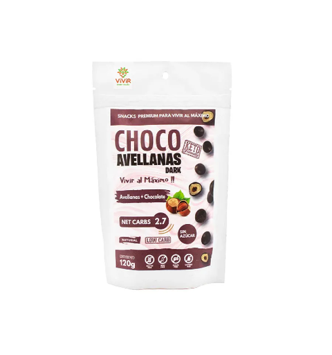 [781100167670] Kausana Choco Avellanas Dark 110 gr