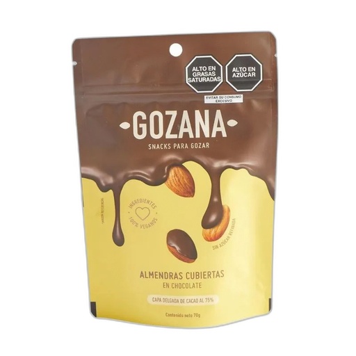 [7757497000176] Gozana Almendras Chocolate 70 gr