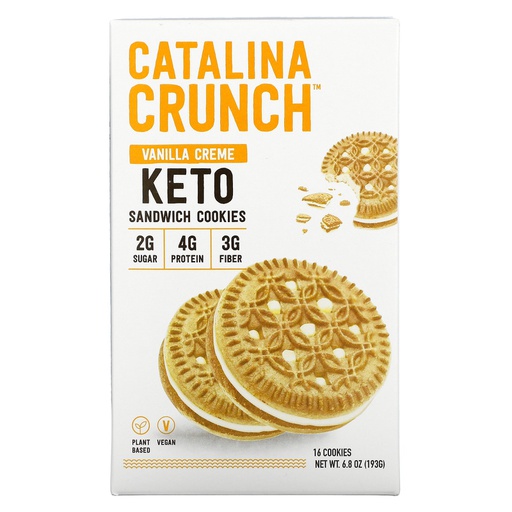 [850017468320] Catalina Crunch Galleta Vainilla Creme 193gr