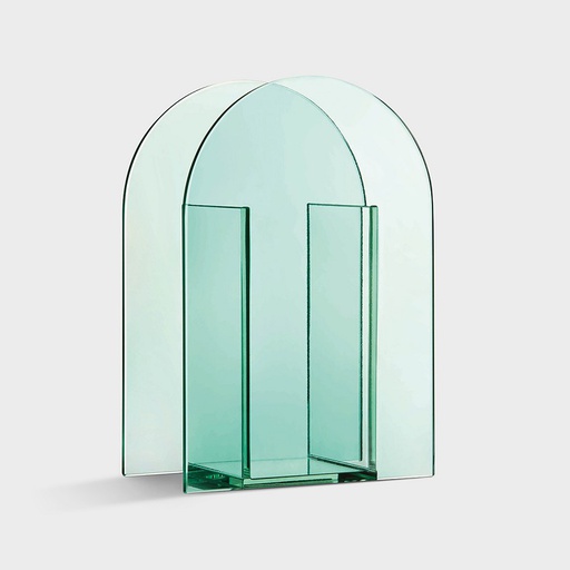 [8719425672892] &Klevering Vase Arch Green