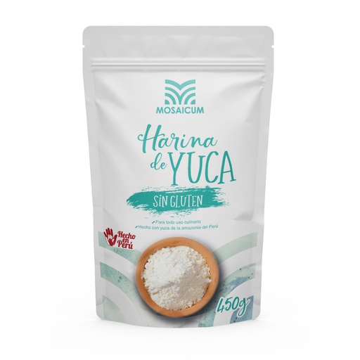 [7758117000286] Mosaicum Harina De Yuca 450 gr