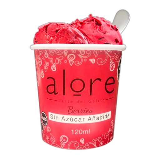 [729208173506] Alore Helado Berries 120 ml