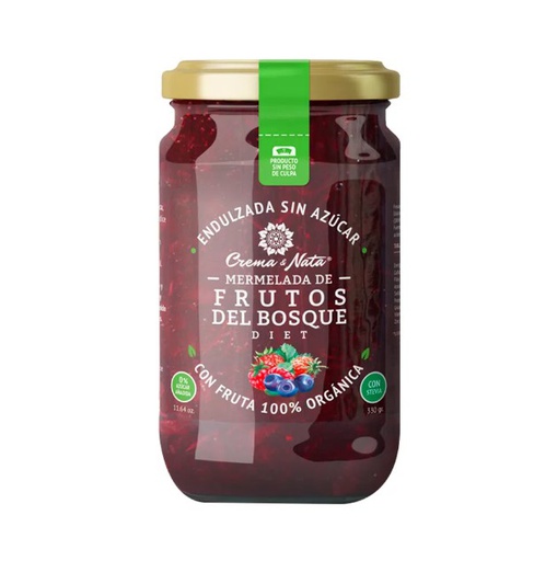 [7758315000217] Crema & Nata Mermelada Frutos del Bosque 330 gr