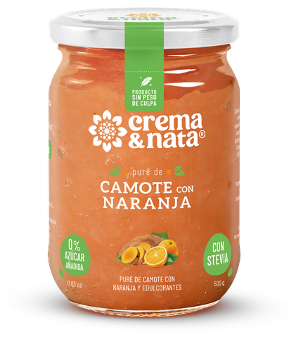 [7758315000293] Crema & Nata Pure de Camote Naranja 500 gr