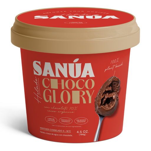 [7758464000410] Sanua Helado Vegano Chocolate 4 oz