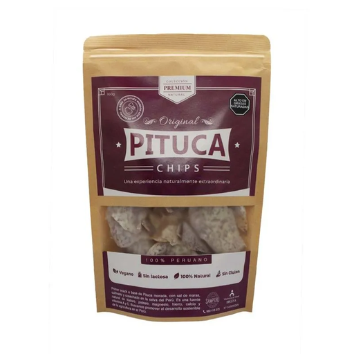 [763331024922] Pituca Chips Original Bolsa G/Free 160gr