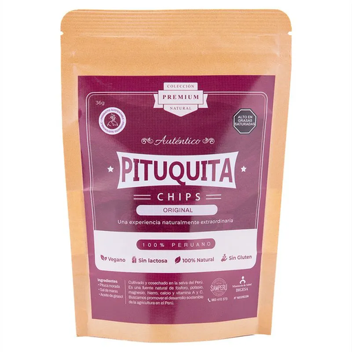 [788115736983] Pituca Chips Mini Original 36 gr