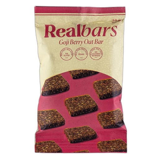 [7750424370045] Real Goods Oat Bar Goji Berry 50 gr
