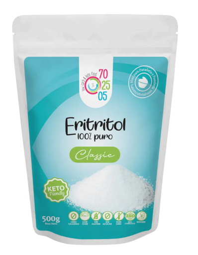 [0732064840666] 70.25.05 Low Carb & Keto Food Eritritol Puro 500 gr