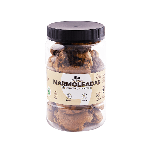[731299187119] Fika Galletas marmoleadas pote 190gr