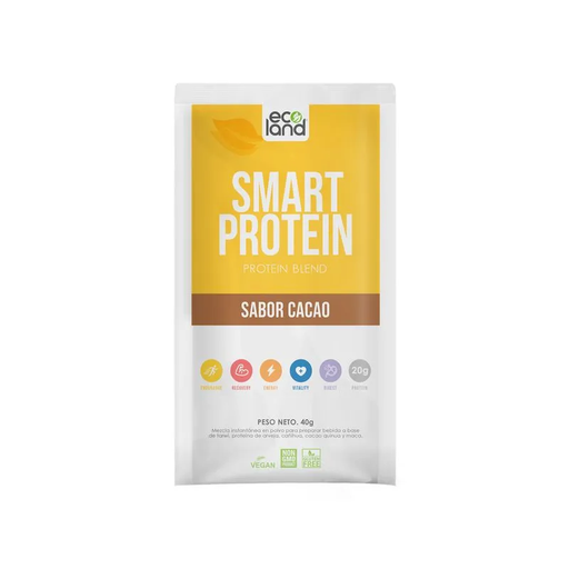 [0730792994385] Ecoland Smart Protein Cacao Sachet 40g