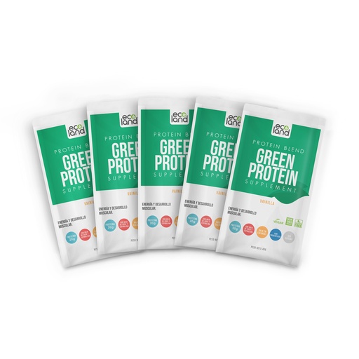 [0730792994422] Ecoland Green Protein Vainilla Sachet 40g