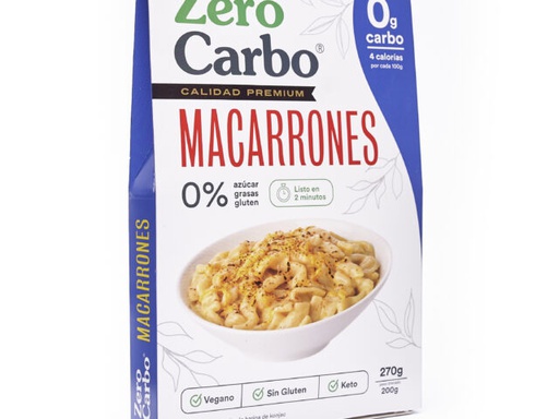 [7757283000038] Zero Carbo Macarrones 270 gr
