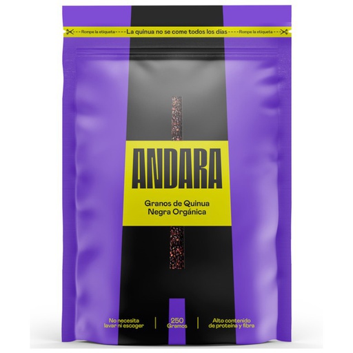 [7759995000078] Andara Quinua Negra orgánica 250 gr