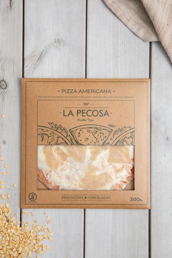 [7756047000024] La Pecosa Pizza Americana 300 gr