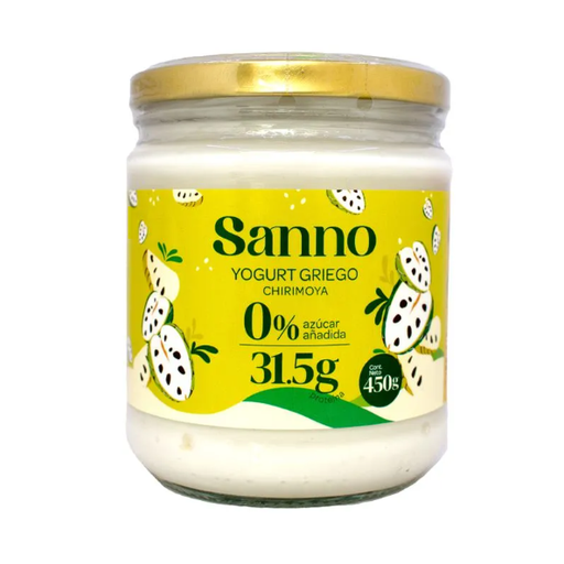 [7759869000173] Sanno Yogurt Griego Chirimoya 450 gr