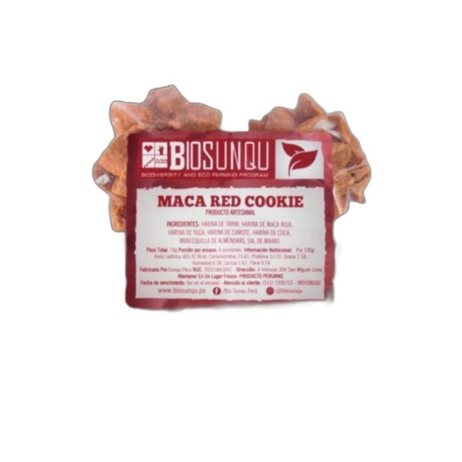 [45112] Biosunqu Maca Red Cookies 74 gr