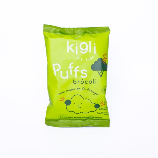 [7757977000061] Kigli Puff Lentejas Brocoli 15 gr