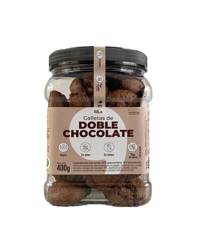 [0731299187171] Fika Galletas Doble Chocolate 400 gr