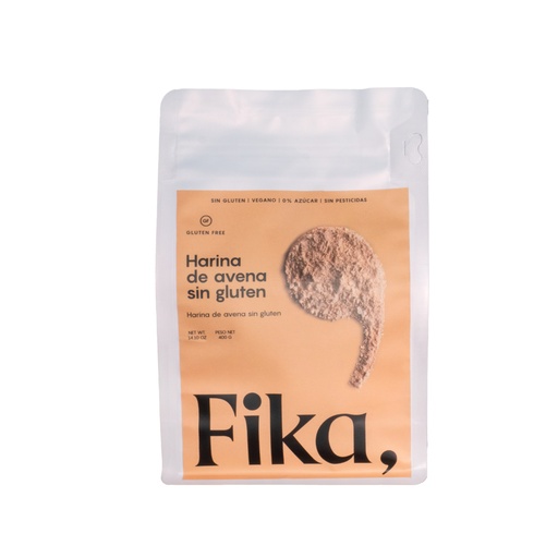 [731299187140] Fika Harina de Avena Sin Gluten 400 gr