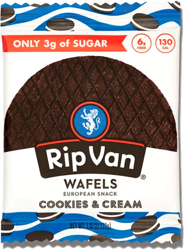 [856282003877] Rip Van Wafels Cookies & Cream 33 gr