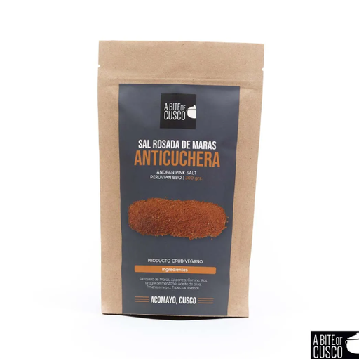 [7759497000231] A Bite Of Cusco Molinillo Sal Rosada De Maras Anticuchera 115gr