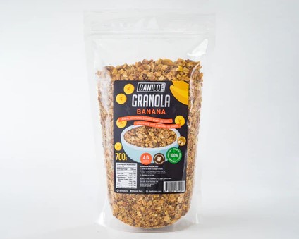 [790910331119] Danilo Granola Banana 300 gr