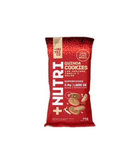 [7750477720118] Nutri Co Galletas Manzana Canela 30 gr