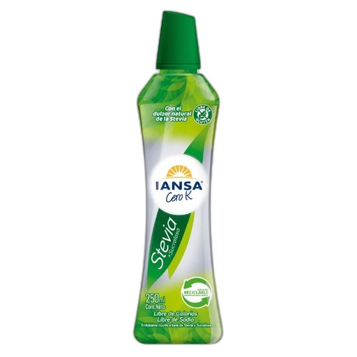 [7801505001010] Iansa Cero K Stevia Líquida 210gr