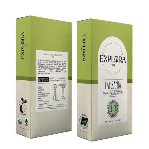 [657039539232] Explora Café Explora Tanzania 10und