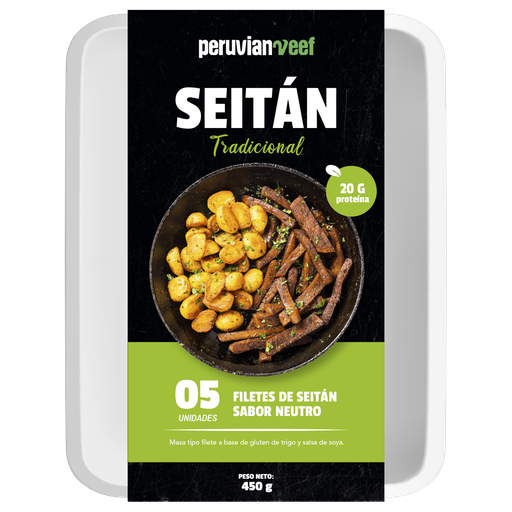 [7750431020087] Peruvian Veef Seitan Tradicional 450 gr