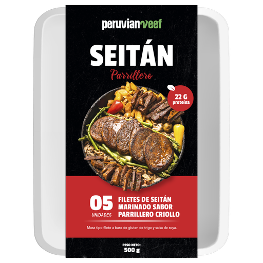 [7750431020070] Peruvian Veef Seitan Parrillero 500 gr